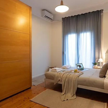 New Stylish 2bd, Balcony * Salonic